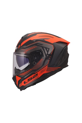 Ls2 Challenger 2 Dravıx Mat Kırmızı Kask Mat Kırmızı
