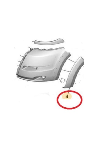 Boxer Jumper Ducato3 Ön Tampon Çıtası Sol Bpe309165-7452nc