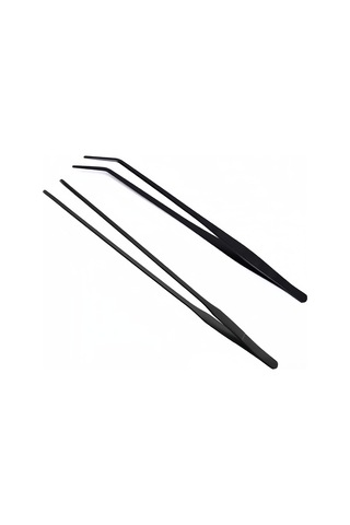 Geeroyoo 38cm Çelik Uçlu Düz Ve Eğri İki Kullanıma Uygun Uzun Pençe Seti Siyah