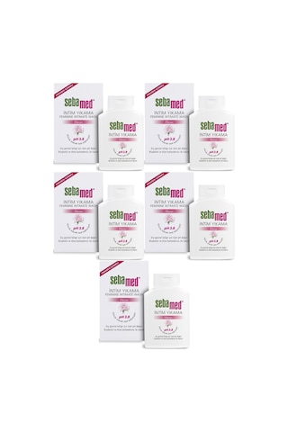 Sebamed İntim Likit 200ml Genital Bölge Temizleyici 5 Li Set