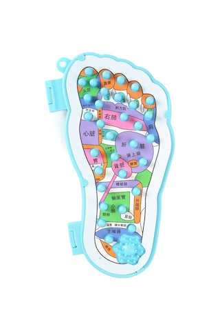Butu Mlr-857 Ayak Akupunktur Noktası Masaj Pedi Ayak Akupresür Tahtası Ayak Fizyoterapi Masaj Aleti Çok Renkli