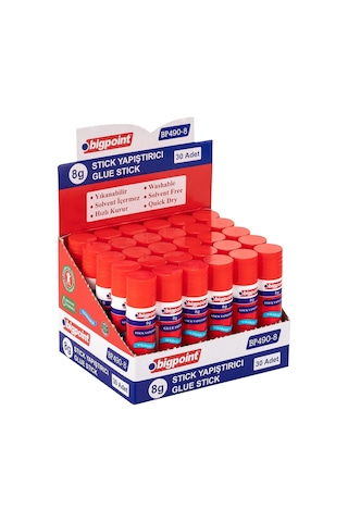 Bigpoint Stick Yapıştırıcı 8 Gram X 30 Adet