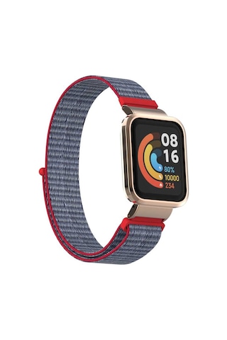Xiaomi Redmi Watch Mi Watch Lite Uyumlu Krd-61 Hasır Nrtk Kordon-no17