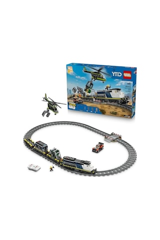 Lego City Polis Treni Soygunu Oyun Seti İle Aksiyon Dolu Anlar