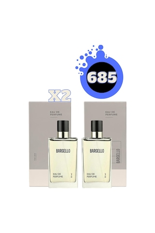 Bargello 685 Fresh Erkek Parfüm EDP 2 x 50 ML
