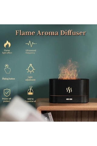 Şömine Tasarımlı Hava Nemlendirici-9093554219432hkn