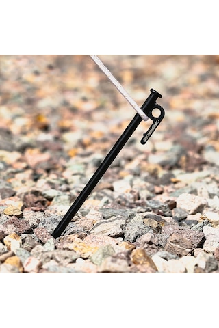 Geeroyoo Campıngmoon T Serisi 15cm Karbon Çelik Kamp Tenteği - Dayanıklı, Pas Önbelleli, Zor Zeminlere Uygun, Kolay Takılabilir Ve Çıkarılabilir Çok Renkli