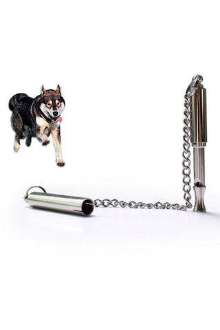 Homyl Köpek Eğitim Düdüğü Ultrasonik Paslanmaz Çelik