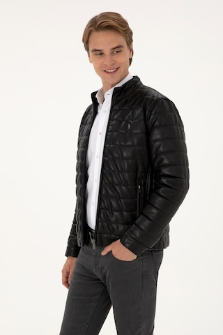 U.s. Polo Assn. Erkek Siyah Deri Mont-kaban 50317321-001 001sıyah