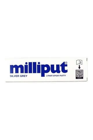 Milliput 05 Gümüş-gri Tip, Çift Bileşenli Epoksi Putty Macun - 2x56 112 Gram