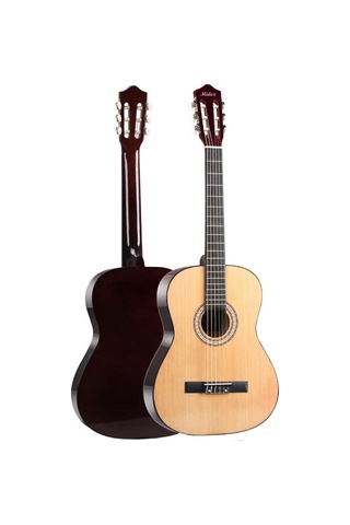 Midex CG-270NT Doğal Renk Klasik Gitar 4/4 Yetişkin Boy Sap Ayarlı Full Set
