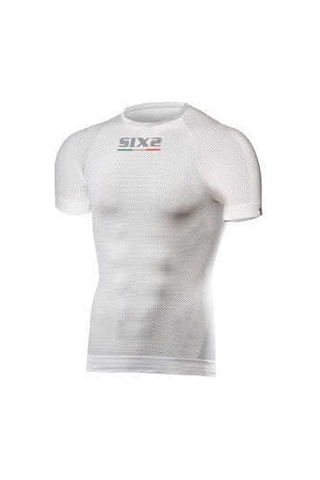 Sıx2 4 Mevsim Termal T-shirt Beyaz Karbon