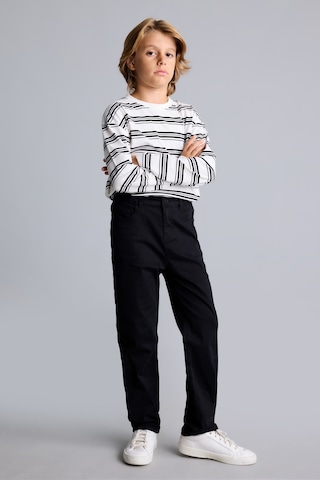 Defacto Düz Paça Gabardin Pantolonu Erkek Çocuk U3254a626aubk81 Siyah-bk81
