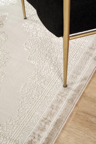 Modern Bej Dokuma Halı Yumuşak Dokusu İle Şık Ve Konforlu Yaşam Alanları İçin Bej