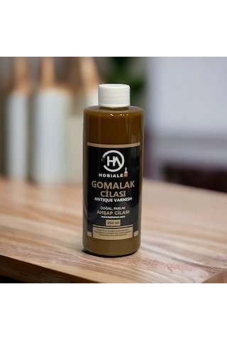 Gomalak Cilası Doğal Ahşap Verniği 250 Ml Antik Vernik Shellac