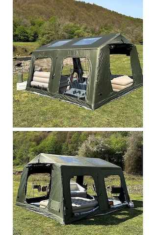 Shufa Galaksi 13.68 M² Şişme Çadır 380x360x220cm Y Çok Renkli