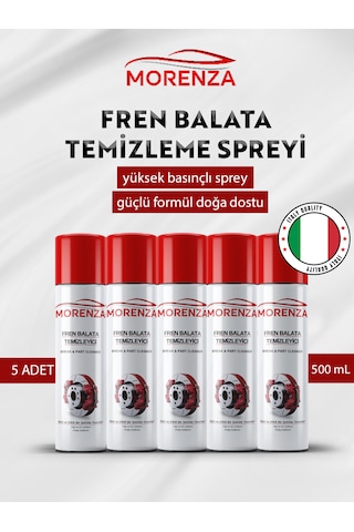 Genel Temizleme Spreyi Fren Balata Temizleyici 5x500 Ml