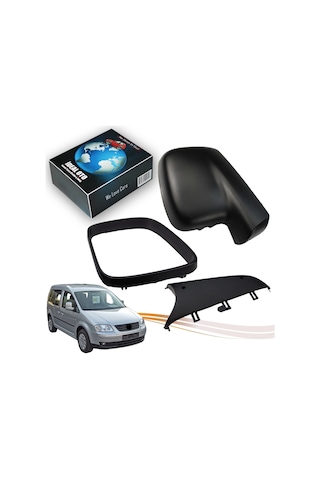 Volkswagen Caddy 3 2004 - 2015 Dış Ayna Kapak Seti -sol 7e18575289 B9