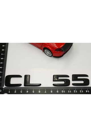 CL 55 Bagaj Parlak Siyah ABS 3M 3D Yazı Logo