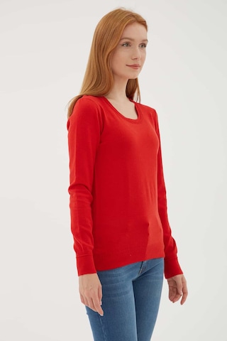 Fashion Friends Bayan Kazak 24k0779k1 Kırmızı Kırmızı