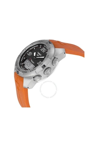 Tissot T Touch 21mm Expert Modeli Turuncu Silikon Kordon