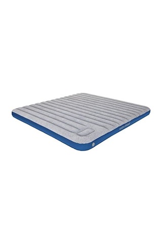 Peak Luftbett Cross Beam King Extra Long Lut, Açık Gri-mavi, Xxl Beyaz