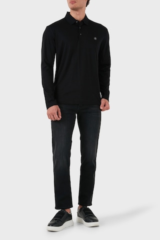 Boss Erkek Polo Yaka Sweat 50523917 001 Siyah Siyah