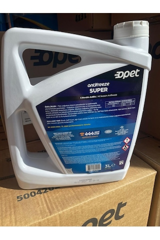Opet Antifriz 3 Litre 4 Mevsim Süper Antifreeze
