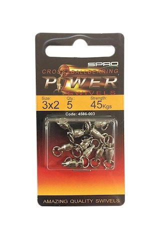 T.d. Spro Ballbearing Power Çapraz Fırdöndü 3x2 45kg