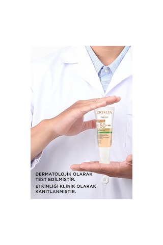 Bioxcin Sun Care Spf 50 Çok Yüksek Korumalı Renkli Güneş Kremi 50 ml Karma Ve Yağlı Cilt Tinted