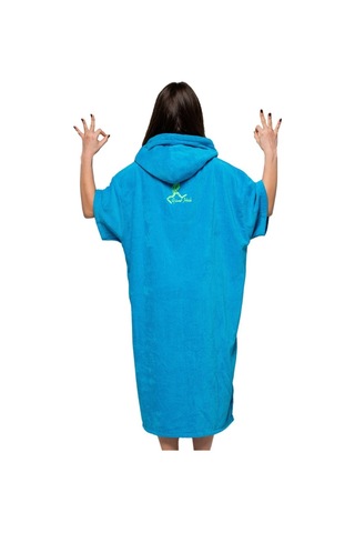 Poncho Turquoise-Turkuaz