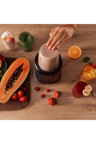 Cecotec Nutriblender 1000 W Fusion Taşınabilir Smoothie Blender Gri - Siyah