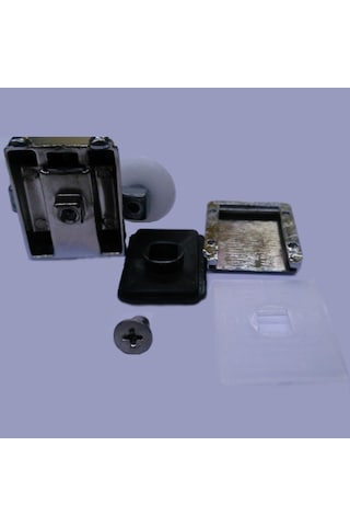 Garantili Kırılmaz Duşakabin Lüks Metal Gövdeli Rulman Tekeri