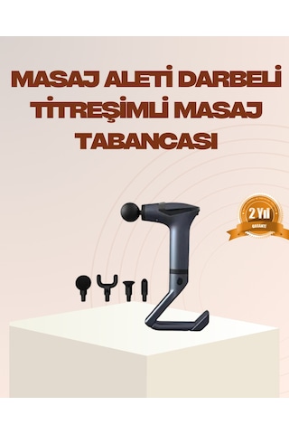 Şarjlı Taşınabilir 3in1 Titreşimli Masaj Aleti Esneme Bantlı - Lisinya Sarı