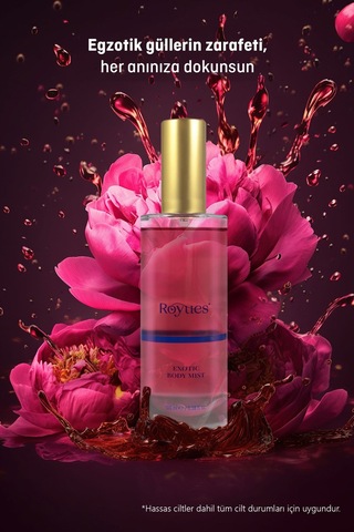 Kadın Vücut Spreyi Egzotik Gül Aromalı 100ml