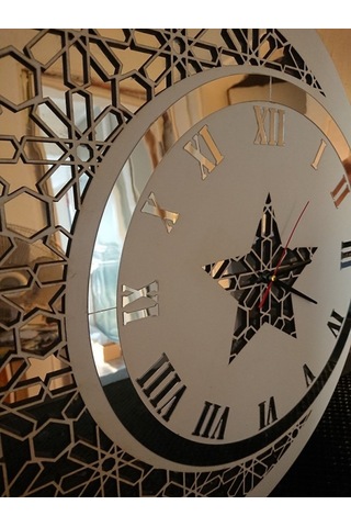 Duvar Saati 50Cm Beyaz