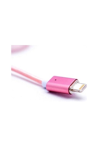 Zore Metal Manyetic Uçlu Lightning Usb Kablo-Siyah