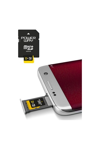 Powerway 32 GB MicroSDHC Hafiza Kartı + Adaptör