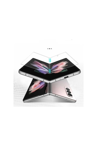 Samsung Galaxy Z Fold 4 5G Ekran Ve Kasa Koruyucu Pet Cam 360 1Adet Istiyorum