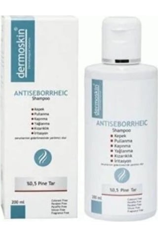 Dermoskin Antiseborrheic Kepek ve Yağlanma Şampuanı 200 ML