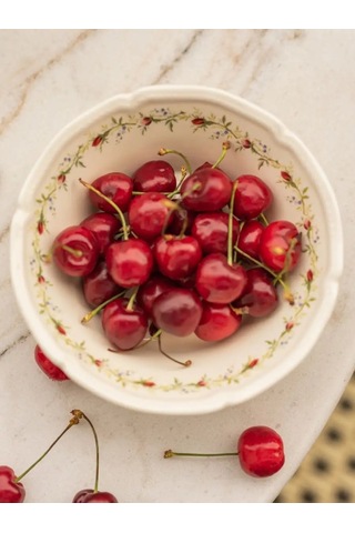 Roomi Derin Baskılı Seramik Yemek Tabağı 370 Ml 162379603 Beyaz