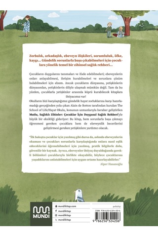 Mutlu, Sağlıklı Zihinler: Çocuklar İçin Duygusal Sağlık Rehberi 9786256324206