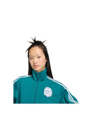 Kr9319-k Adidas Tulle Fb Tt Kadın Ceket Turkuaz Kr9319-k Turkuaz