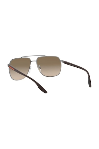 Prada Linea Rossa Güneş Gözlüğü Ps 55vs 62 5av1x1 Metalik Gri