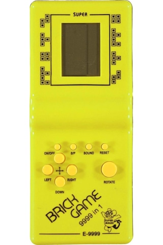 Brick Game E-9999 Tetris Sarı