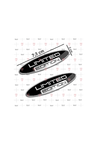 BMW Suzuki Kawasaki Yamaha Aprilia etiket motosiklet limited edition Gümüş 3D sticker