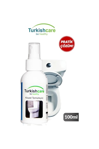 Turkishcare Seyahat ve Çanta Boyu Klozet Kapağı Temizleyici 100 ML