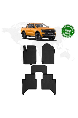 Ford Ranger 4d Havuzlu Paspas 2023 Model Ve Sonrası