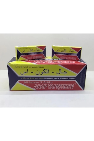 24 Adet Epoksi Arap Yapıştırıcı- Plastik Çelik Yapıştırıcı Arap Yapıştırıcı / Iran Yapıştırıcı