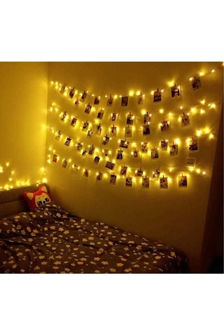 Dekoratif İp Led Yılbaşı Işık 10 Mt 100 Led Animasyonlu Eklemeli